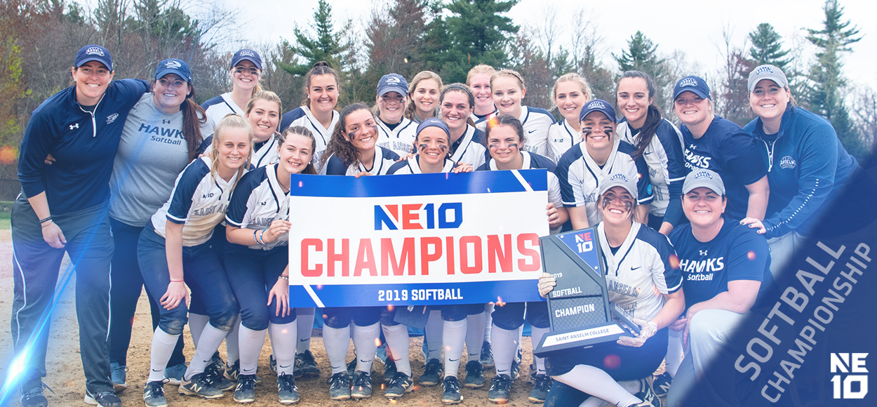 Embrace the Championship: Saint Anselm Edges Adelphi in Softball Championship for the Ages