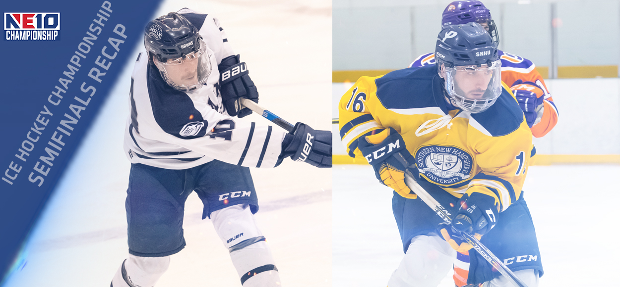 Embrace the Victory: Top Seeds Advance to NE10 Ice Hockey Championship Game