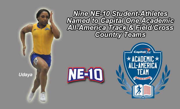 Nine NE-10 Student-Athletes Named to Capital One Academic All-America Track & Field/Cross Country Teams