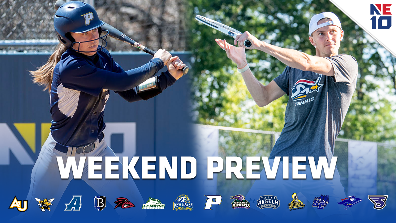NE10 Weekend Preview: April 29 - May 1