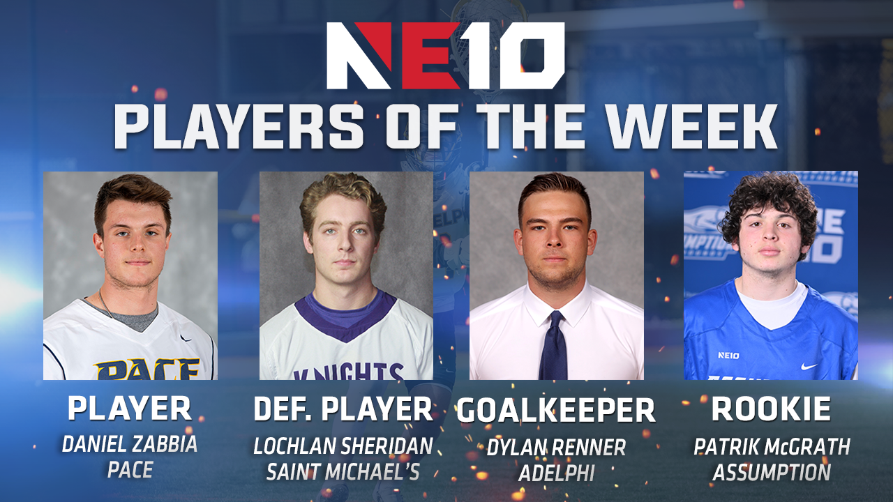 NE10 Men's Lacrosse Report: Week 5