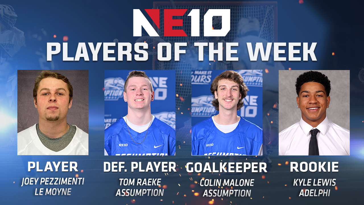 NE10 Men's Lacrosse Report: Week 10
