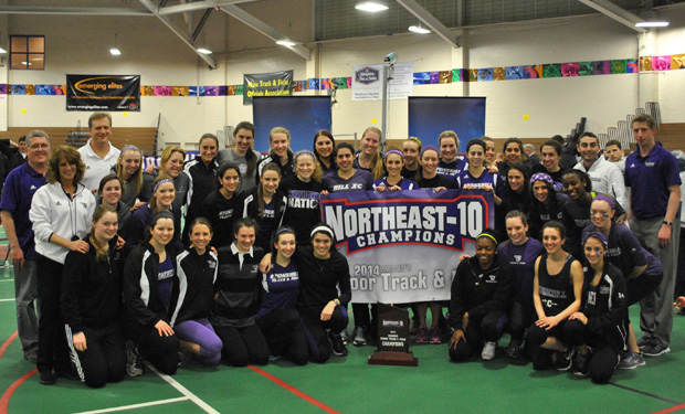 Southern Connecticut Men, Stonehill Women Grab Team Titles at Northeast-10 Indoor Track & Field Championships
