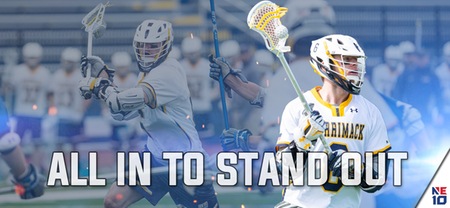 Merrimack's Bertrand Takes Home Player of the Year, as NE10 Releases Men's Lacrosse Awards