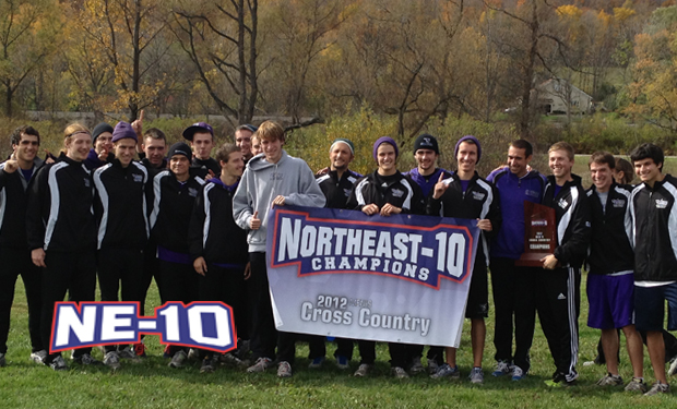 Stonehill Earns Second Straight Northeast-10 Men’s Cross Country Championship
