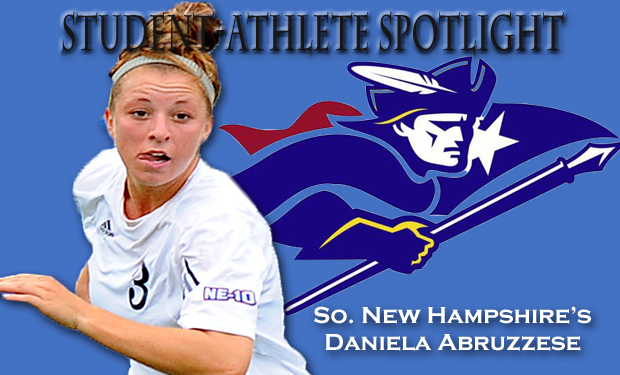 Student-Athlete Spotlight: So. New Hampshire's Abruzzese Spreads Love of Soccer Through Soccer Without Borders Program