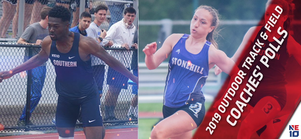 Embrace the Championship: SCSU Men, Stonehill Women Voted to Win NE10 Outdoor Track & Field Championships