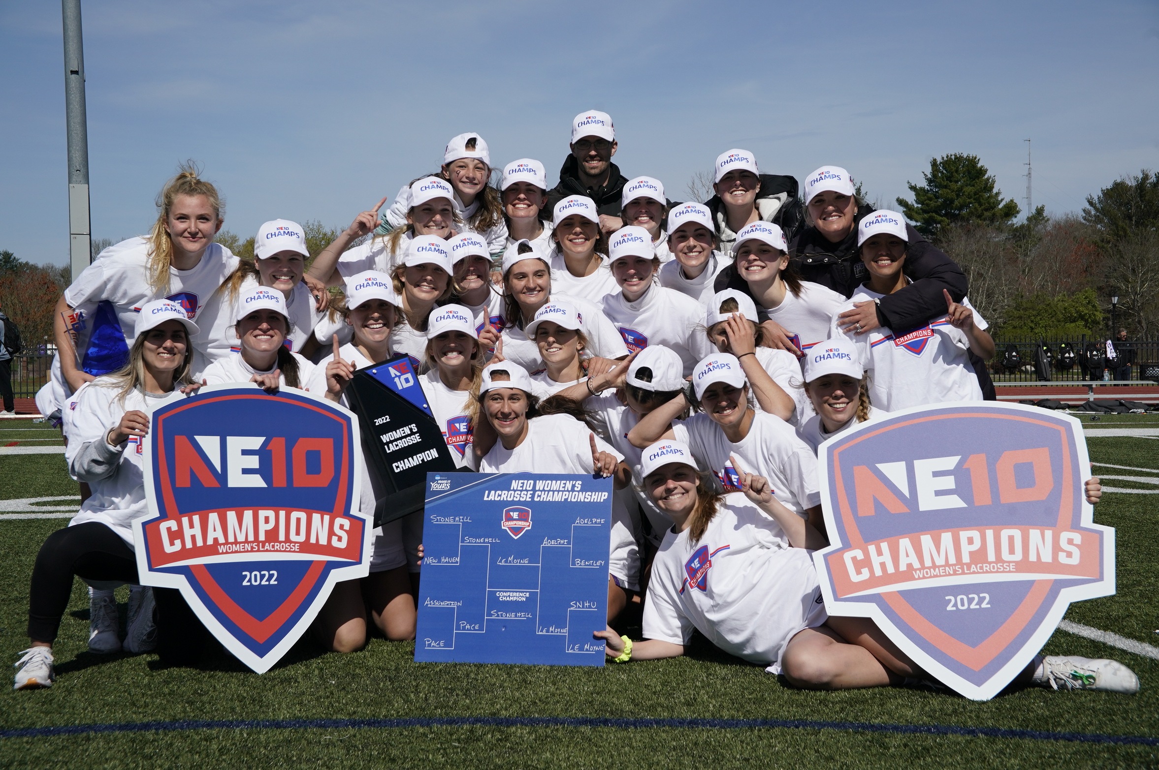 Stonehill Women's Lacrosse - NE10 Champions 2023