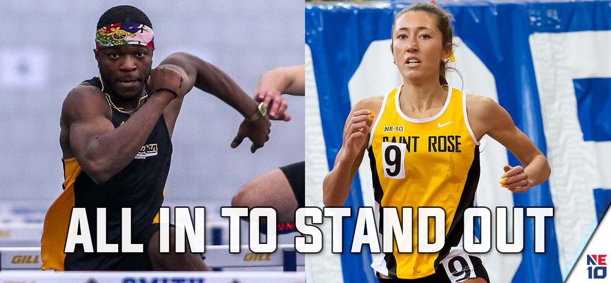 Embrace the Victory: NE10 Releases Indoor Track & Field Major Award Winners