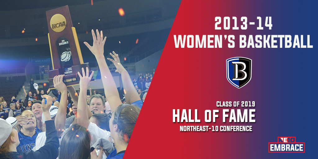 NE10 Hall of Fame Inductee: 2013-14 Bentley Women's Basketball