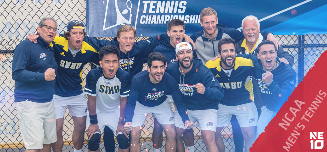 Embrace the Victory: SNHU Men's Tennis Advances to First-Ever Round of 16