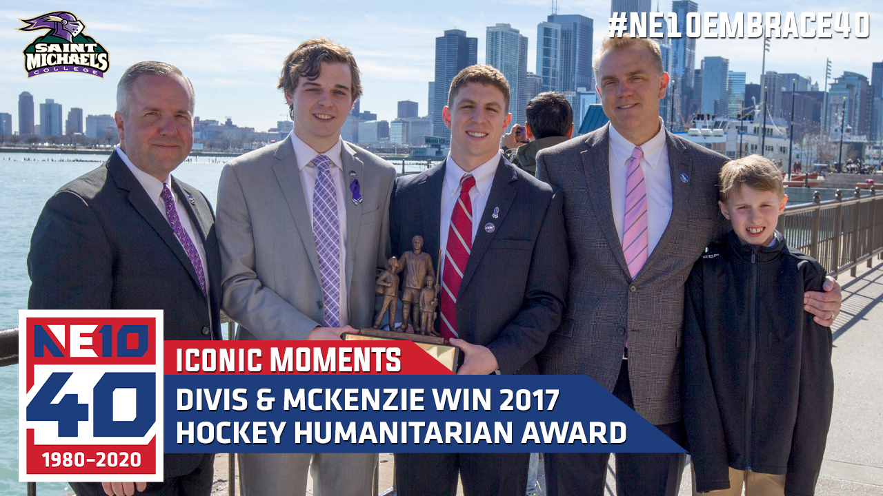 Divis and McKenzie Win Hockey Humanitarian Award For Creating Hope Happens Here