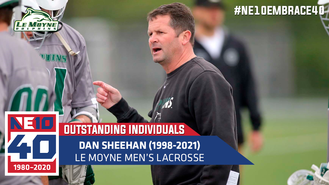 Dan Sheehan Has Led Le Moyne Men's Lacrosse to Five National Championships