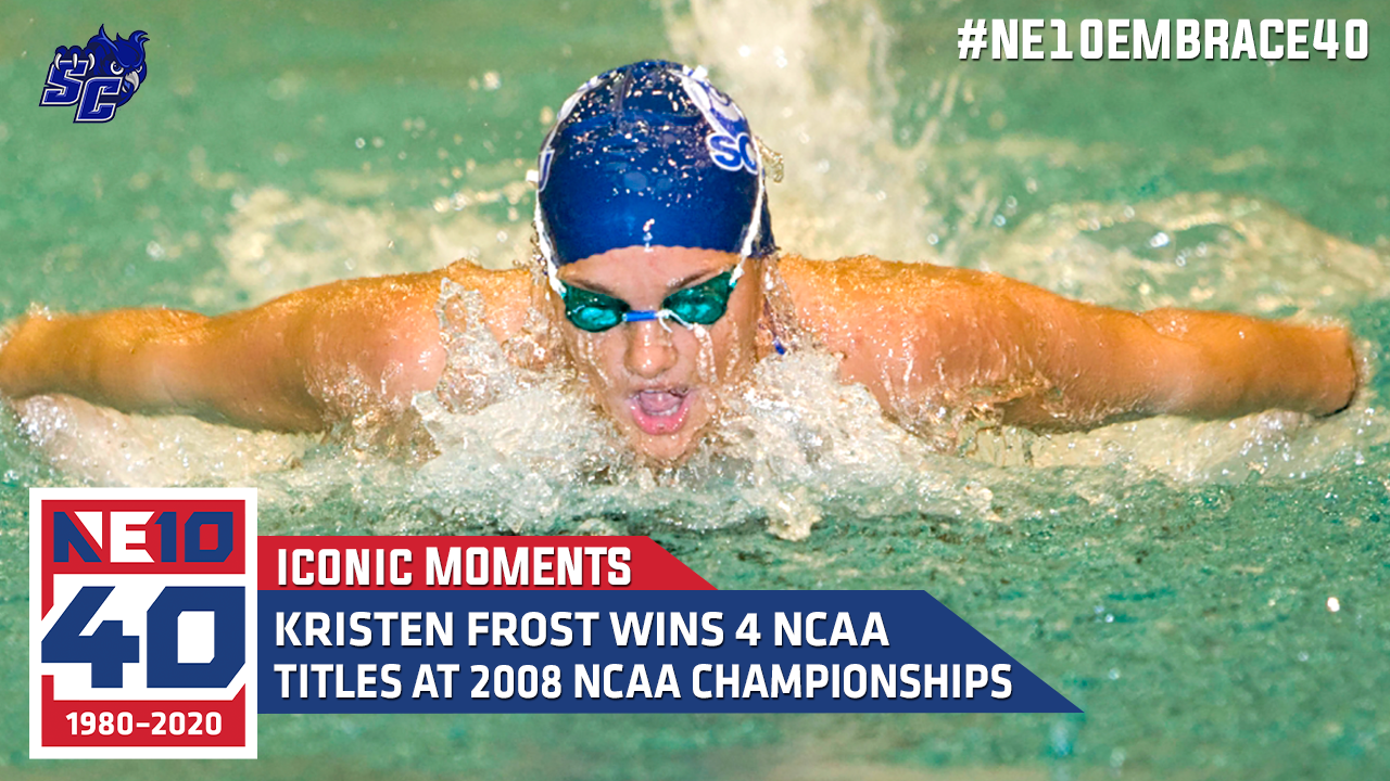 Kristen Frost Wins Four National Titles at the 2008 NCAA Swimming & Diving Championships