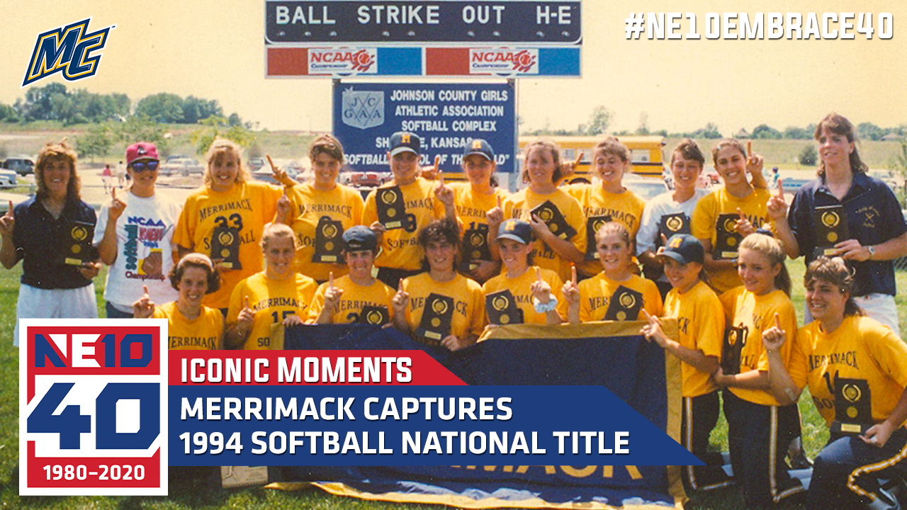 Merrimack Softball Captures 1994 NCAA Championship