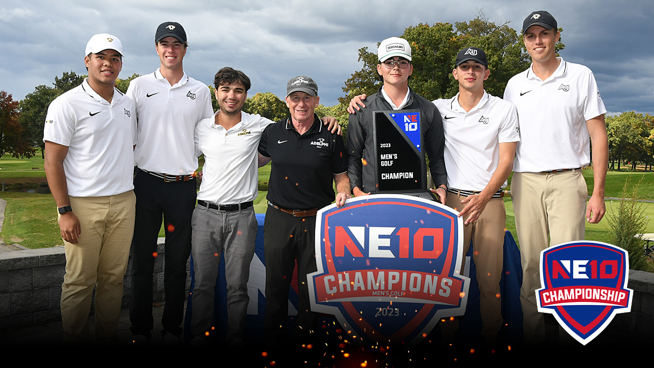 Adelphi Wins First NE10 Men's Golf Championship Since 2013