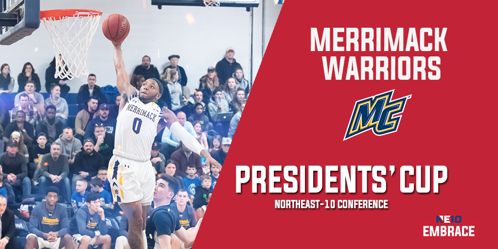 Embrace the Victory: Merrimack Wins Second-Consecutive NE10 Presidents' Cup