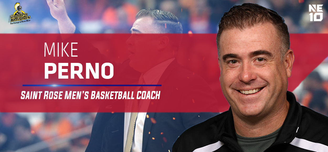 Saint Rose Officially Names Mike Perno as Men's Basketball Head Coach