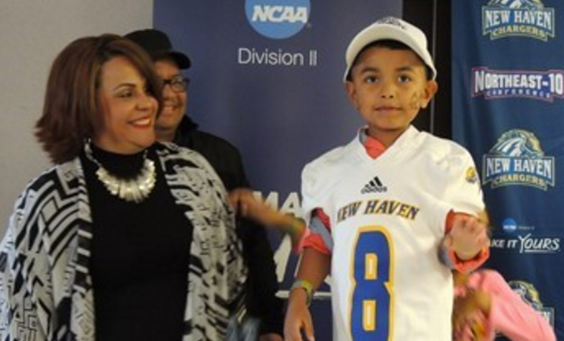 New Haven Football Team Signs Jeshua Lopez