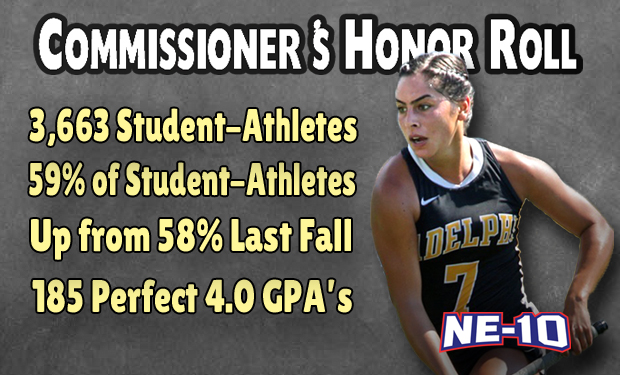 Record Number of Northeast-10 Student-Athletes Land on Commissioner’s Honor Roll for Fall 2015