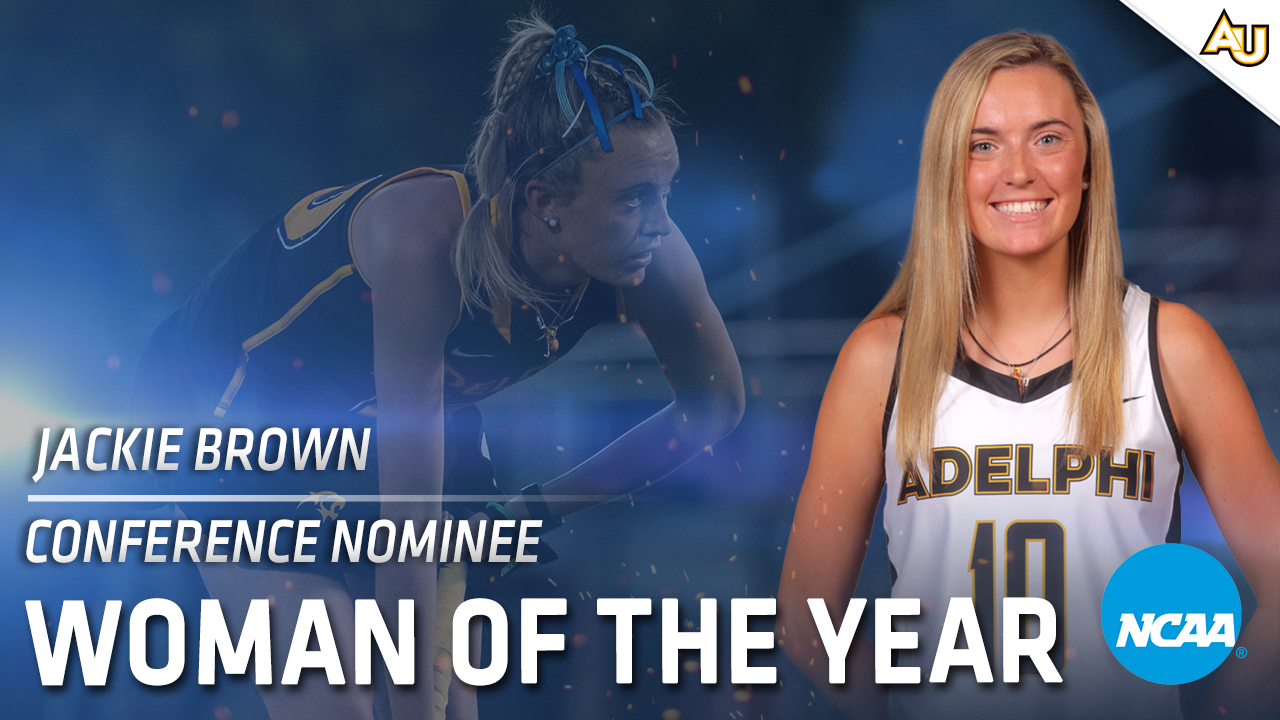 Adelphi's Jackie Brown Nominated for NCAA Woman of the Year