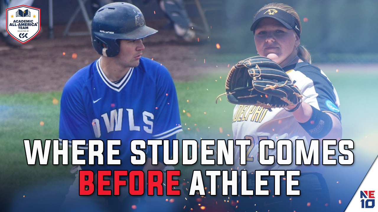 Four NE10 Baseball and Softball Players Selected to CSC Academic All-America Teams