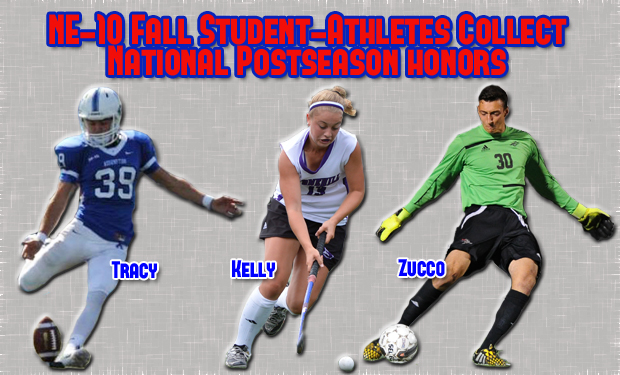 Numerous NE-10 Fall Student-Athletes Collect National Postseason Honors