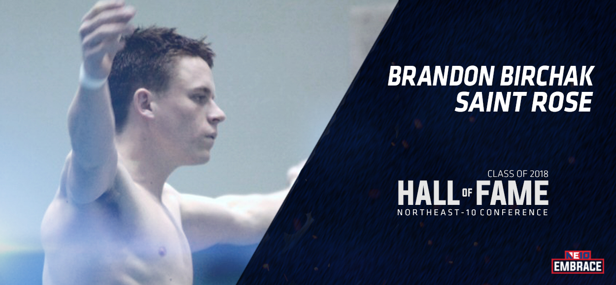 NE10 Hall of Fame Inductee: Brandon Birchak, Saint Rose Diving