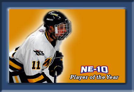 Southern New Hampshire’s Maybury Named NE-10  Ice Hockey Player of the Year
