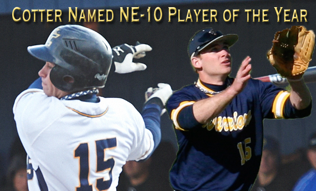 Merrimack’s Cotter Named 2013 Northeast-10 Conference Baseball Player of the Year