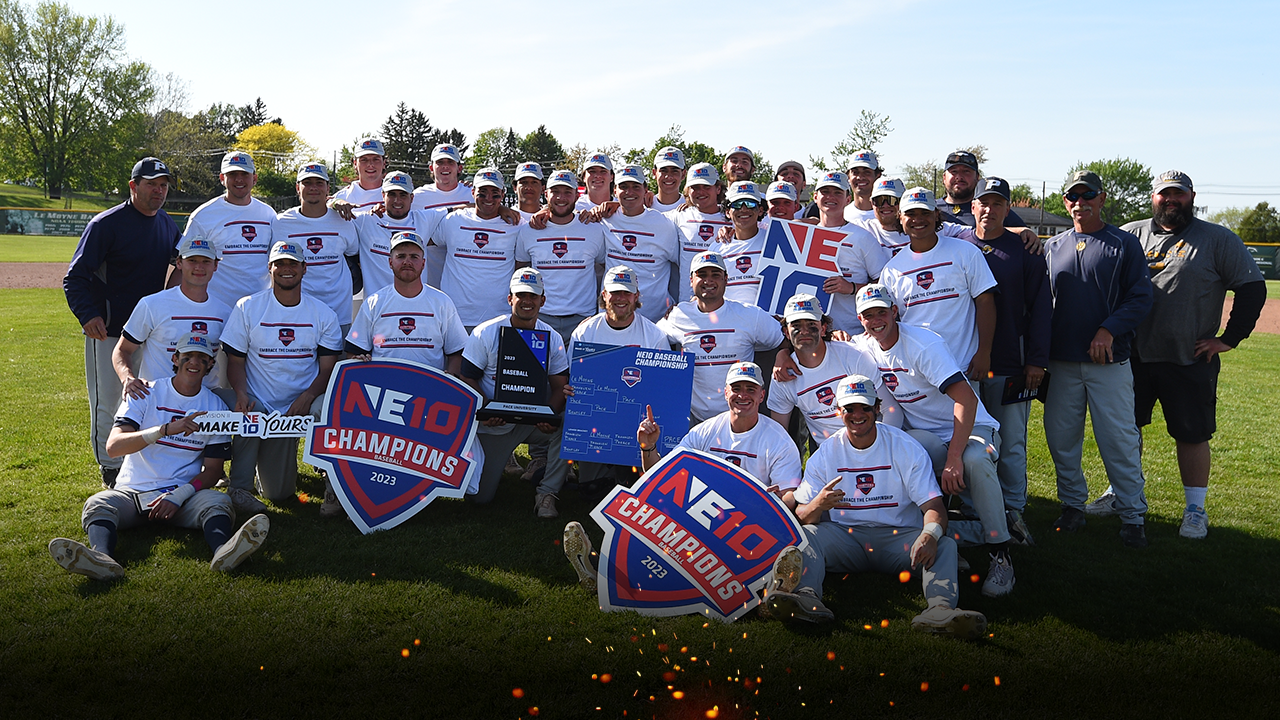 Pace Clinches First-Ever NE10 Baseball Title