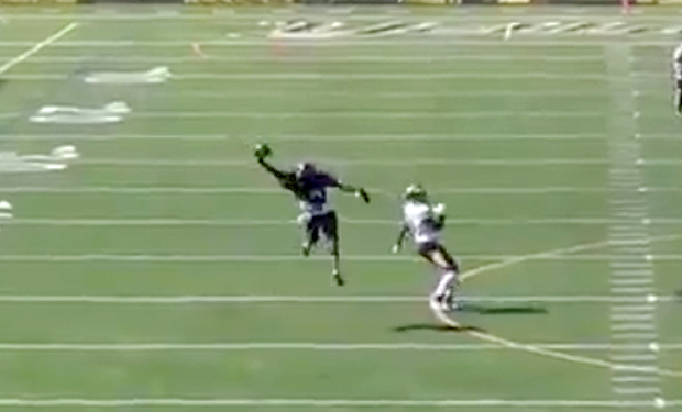 AIC Defensive Back's Interception Receives National Attention