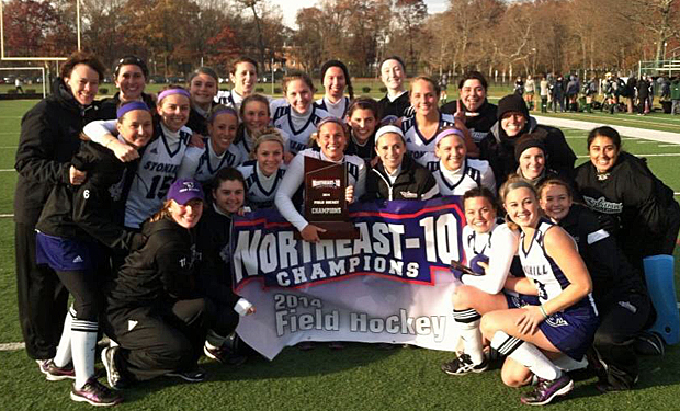 Stonehill Captures 2014 Northeast-10 Conference Field Hockey Championship