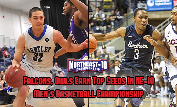Bentley, Southern Connecticut Earn Top Seeds in NE-10 Men’s Basketball Championship