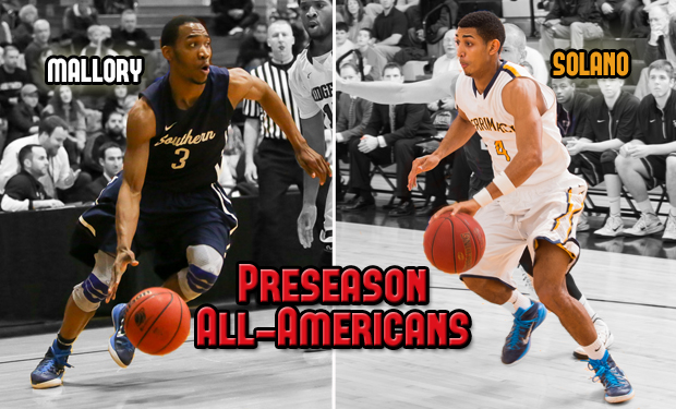 Mallory, Solano Receive Preseason Men’s Basketball All-America Recognition