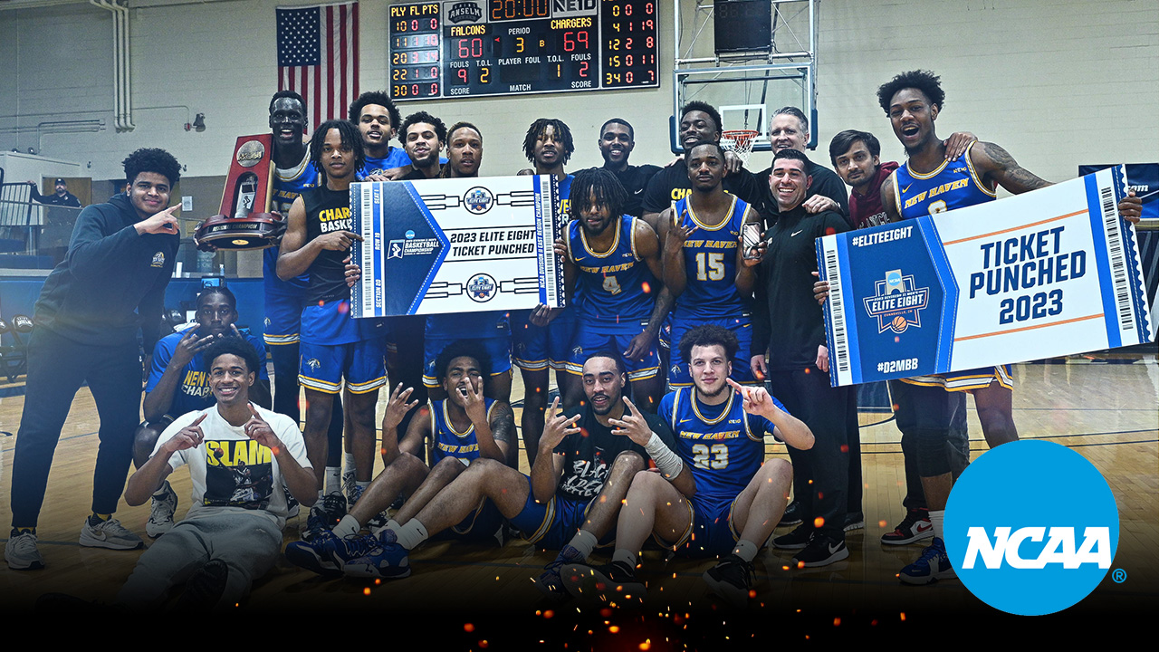 New Haven Men's Basketball Captures First Regional Title in Program History