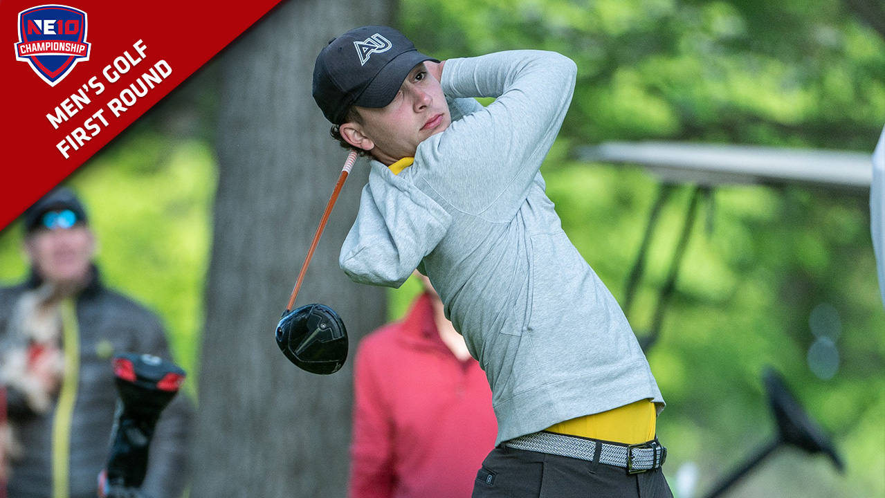 Adelphi Leads the Pack After Day One at NE10 Men's Golf Championship