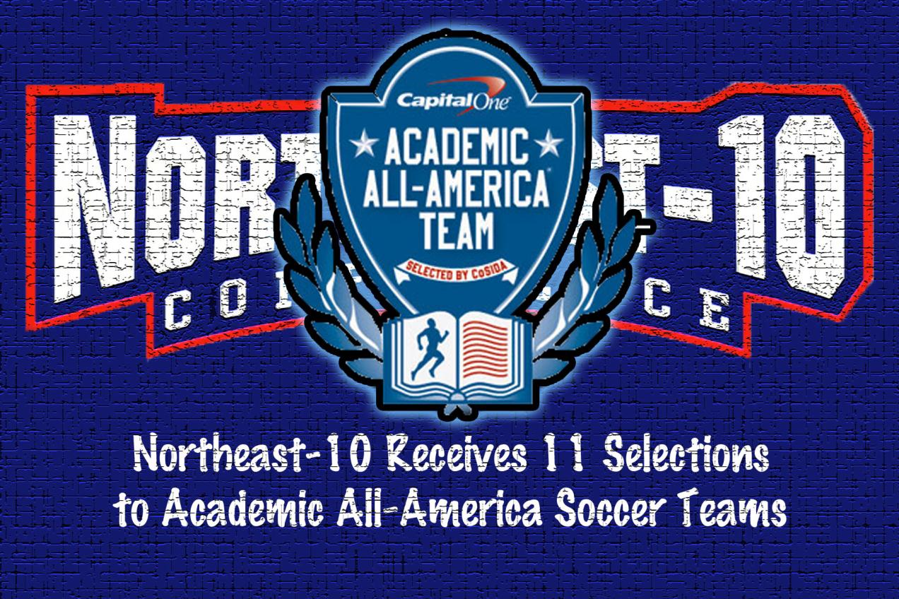 Academic All-America Soccer Teams Include 11 Northeast-10 Student-Athletes
