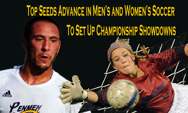 Top Seeds Advance to Setup Championship Showdowns