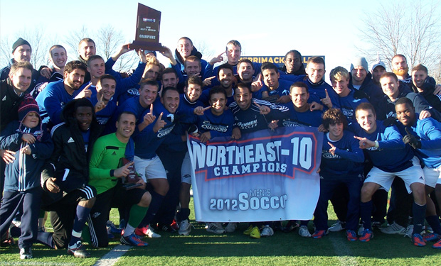 Southern New Hampshire Claims 2012 Northeast-10 Men's Soccer Title