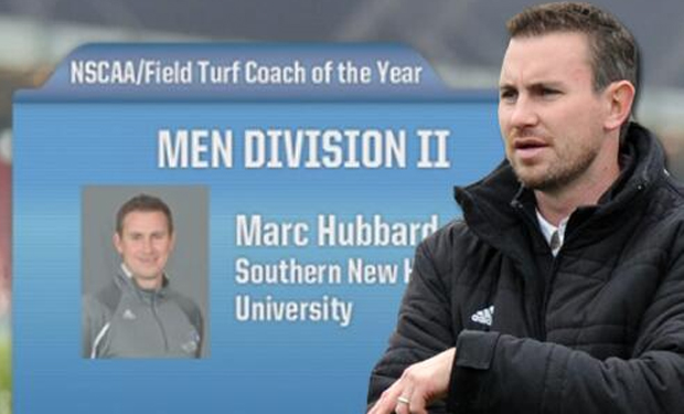 Southern New Hampshire's Hubbard Named NSCAA Men's Soccer National Coach of the Year