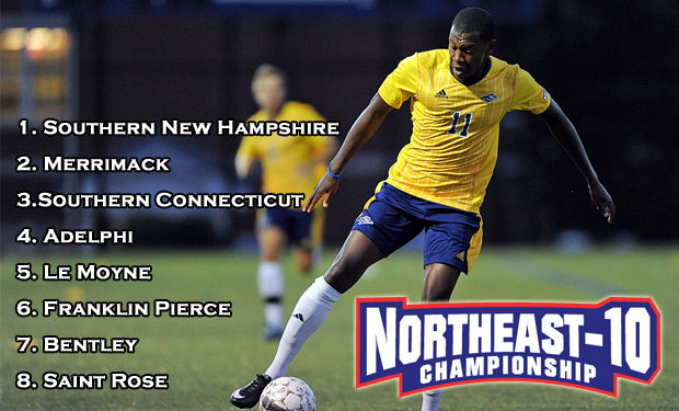Southern New Hampshire Takes Top Seed in Northeast-10 Men's Soccer Championship Field