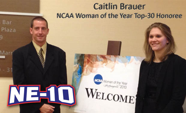 Saint Rose's Caitlin Brauer Honored at NCAA Woman of the Year Celebration