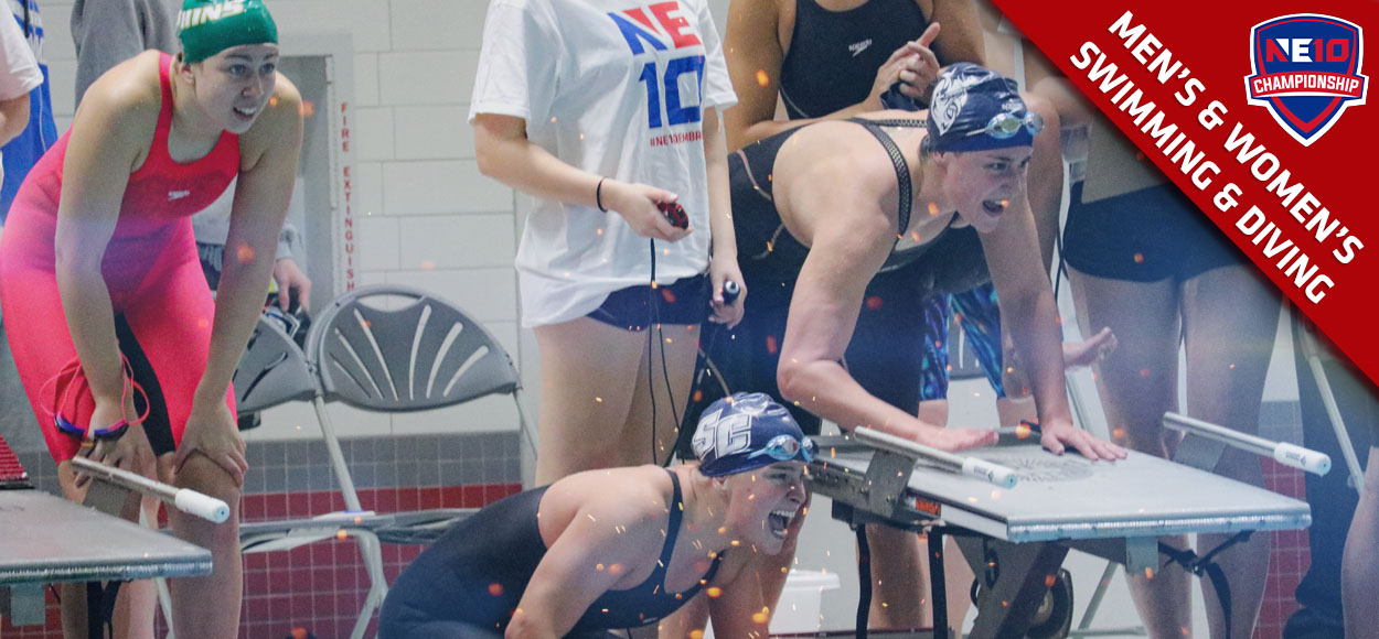 Southern Connecticut Women & Bentley Men Lead NE10 Swimming & Diving Championships