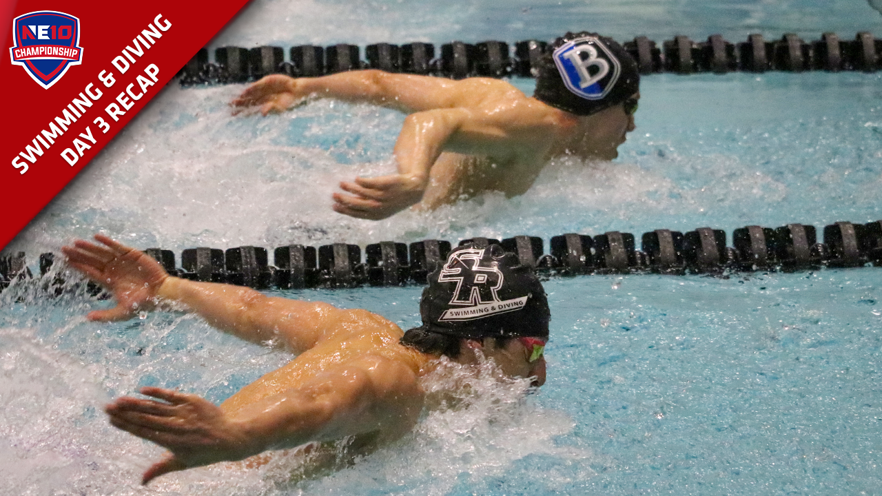 SCSU Women and Bentley Men on Top After Day Three of NE10 Championships