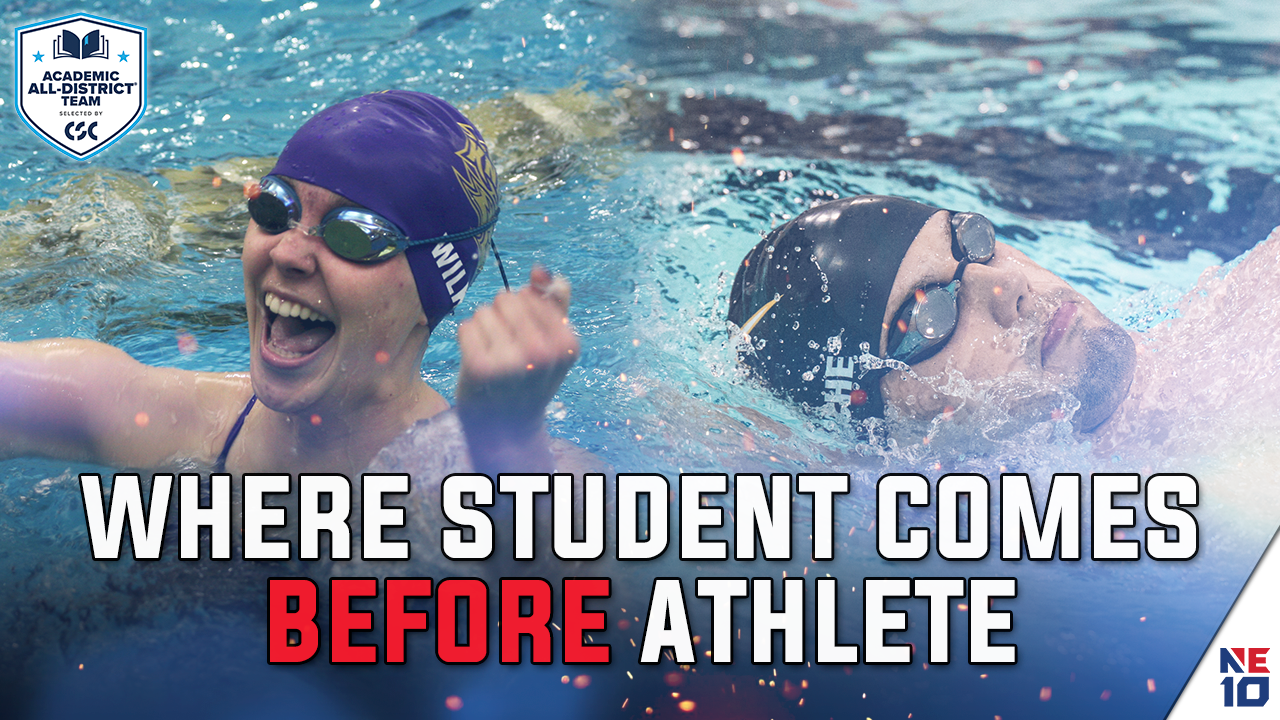 29 NE10 Swimming & Diving Student-Athletes Named CSC Academic All-District