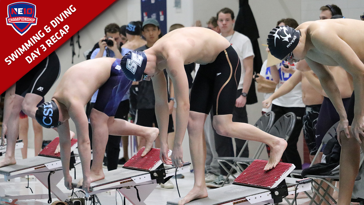SCSU Men and Women Strengthen Grip on Leads After Day 3 of Swimming &amp; Diving Championship