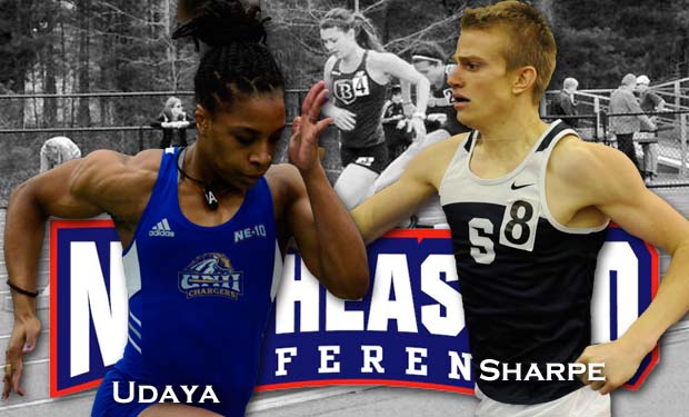 Southern Connecticut's Sharpe, New Haven's Udaya Named Northeast-10 Outdoor Track Athletes of the Year