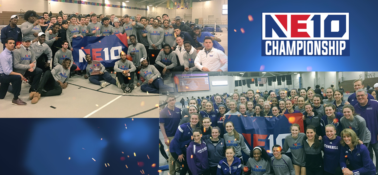 Southern Connecticut Men, Stonehill Women Crowned Champions at NE10 Indoor Track & Field Championships