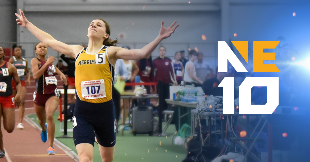 Twice as Nice: Merrimack's Carly Muscaro Repeats as 400m Champion, Wins First-Ever 200m Title at NCAA Championships